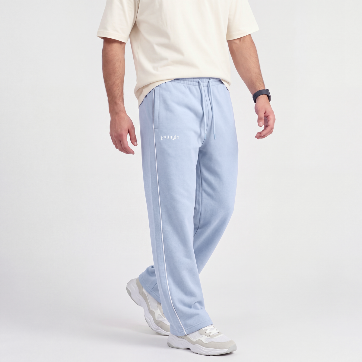 JOGGER LINEA CAIDA RECTA - ALGODON GRUESO