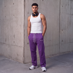 JOGGER LINEA CAIDA RECTA - ALGODON GRUESO
