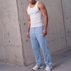 JOGGER LINEA CAIDA RECTA - ALGODON GRUESO
