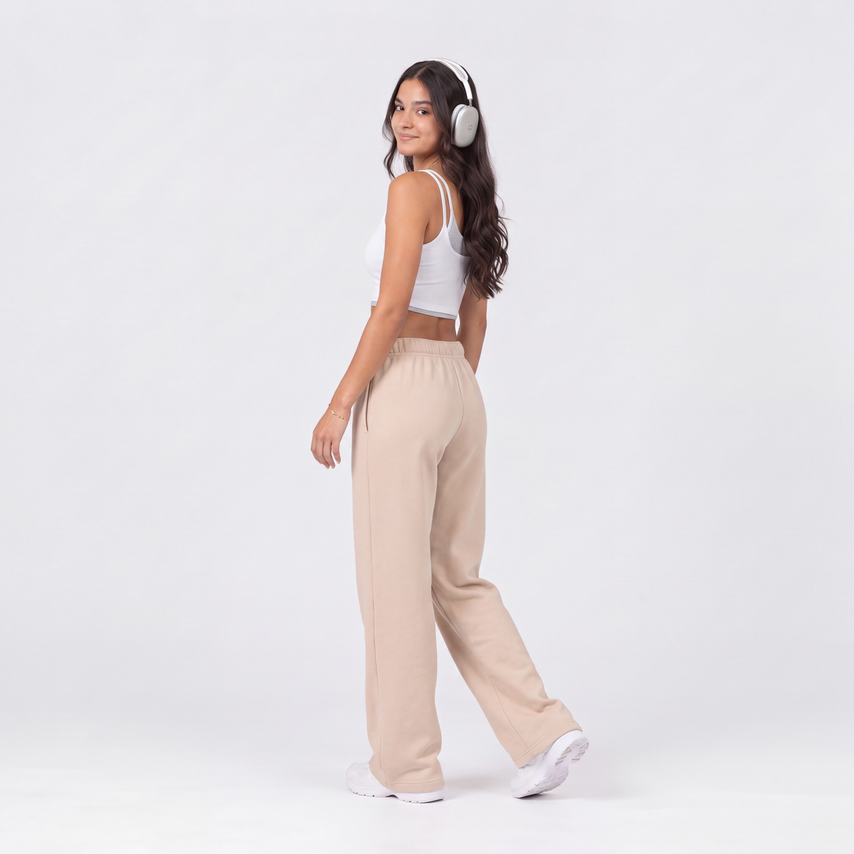 JOGGER GIRLY CAIDA RECTA - ALGODON GRUESO