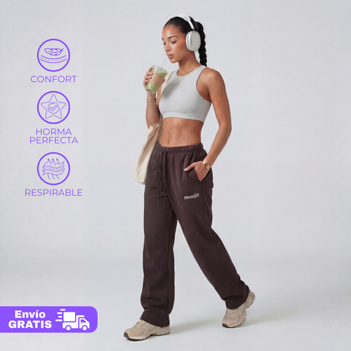 Pantalón Sudadera Baggy Dama