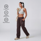 JOGGER GIRLY CAIDA RECTA - ALGODON GRUESO