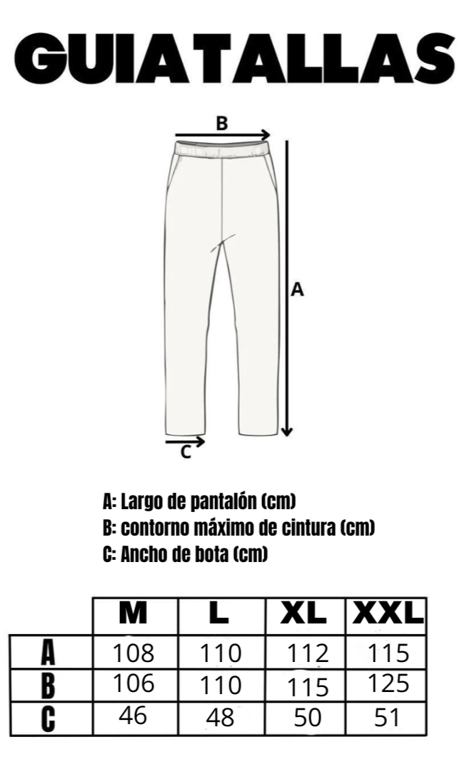 Sudadera bota recta