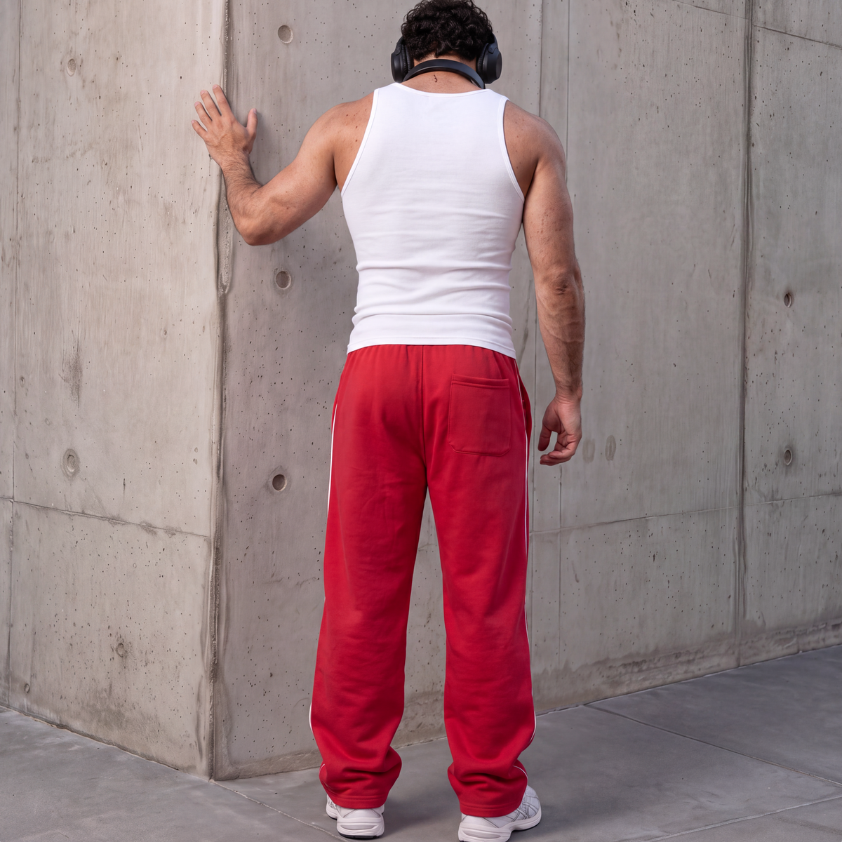 JOGGER LINEA CAIDA RECTA - ALGODON GRUESO